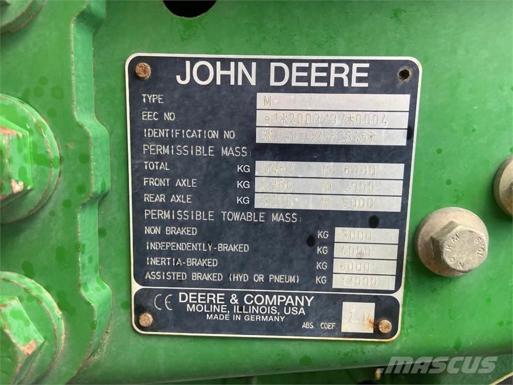 John Deere 5070M Traktörler