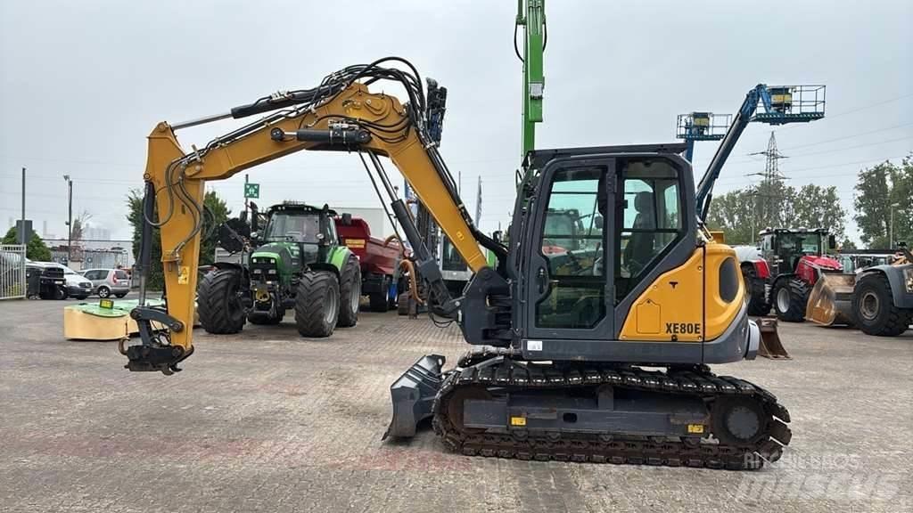 XCMG XE80E Mini ekskavatörler, 7 tona dek