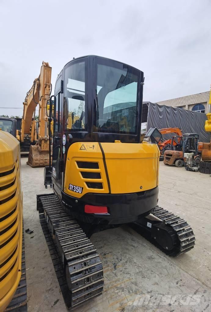 Sany SY 35 U Mini ekskavatörler, 7 tona dek