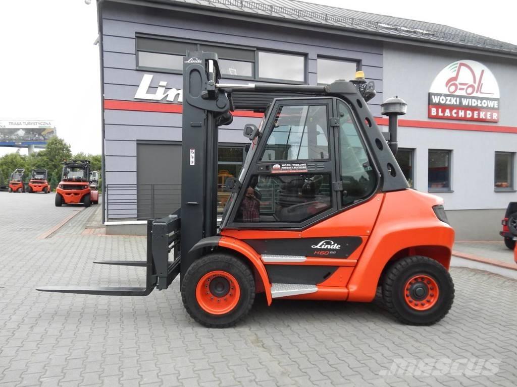 Linde H60D-03 Dizel forkliftler