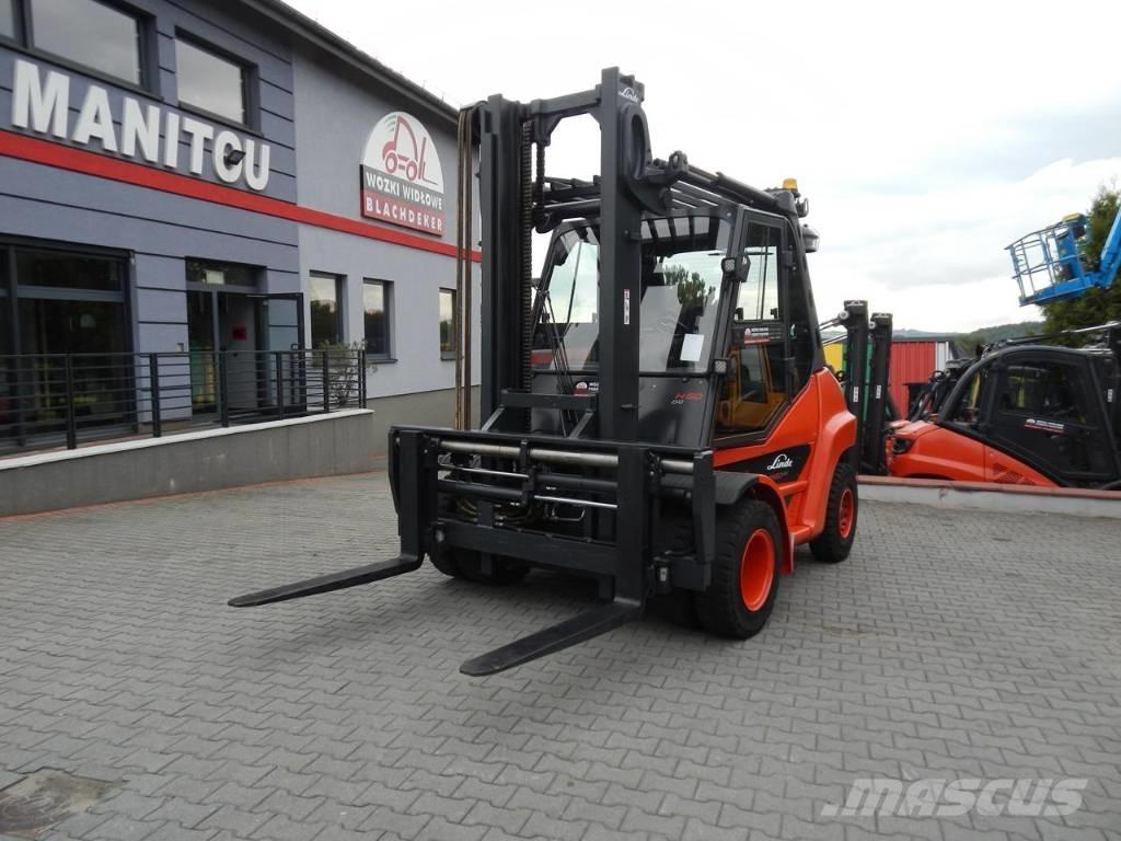 Linde H60D-03 Dizel forkliftler