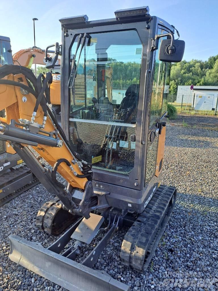 CASE CX 20 D Mini ekskavatörler, 7 tona dek