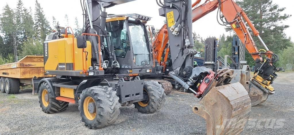 Volvo EWR 150 E Lastik tekerli ekskavatörler
