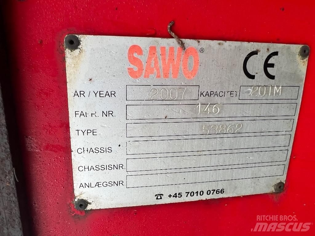 Hiab 20tm Krankonsol Yükleme vinçleri