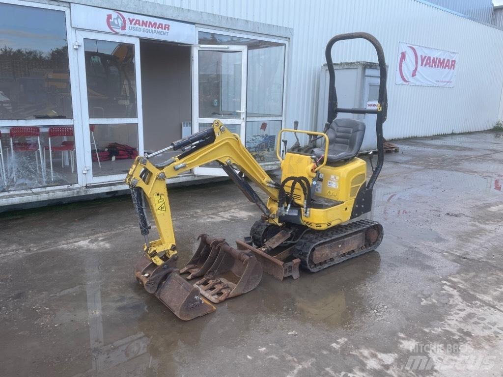 Yanmar SV08 (AJ088) Mini ekskavatörler, 7 tona dek