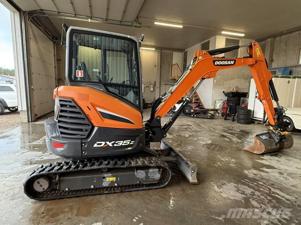 Develon DX 35 Z Mini ekskavatörler, 7 tona dek