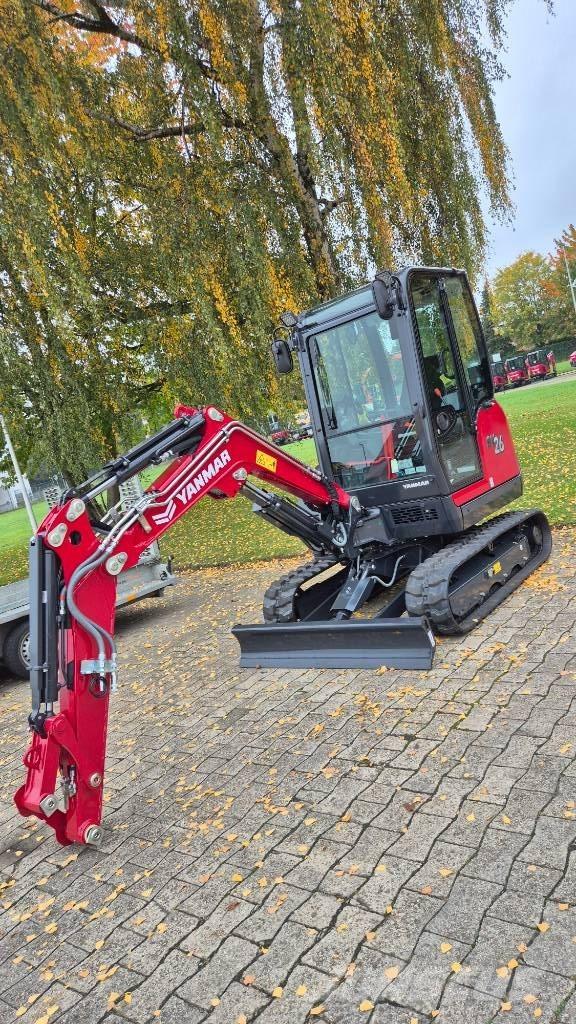 Yanmar SV26 Advance Mini ekskavatörler, 7 tona dek