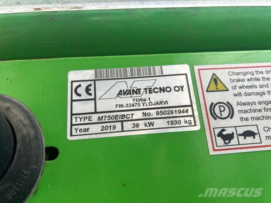Avant 750 Çok amaçlı yükleyiciler