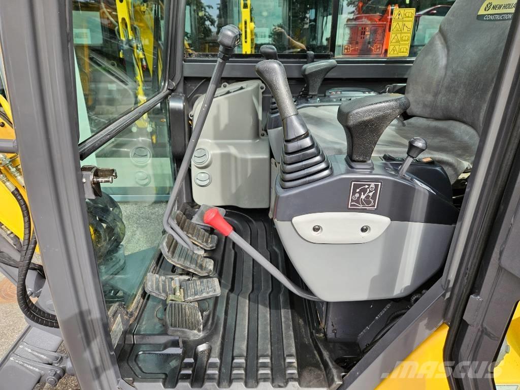 New Holland e18c Mini ekskavatörler, 7 tona dek