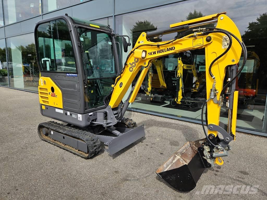 New Holland e18c Mini ekskavatörler, 7 tona dek