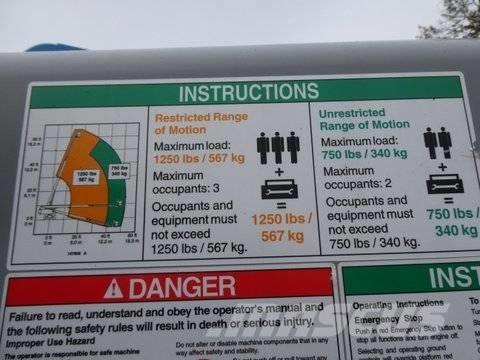 Genie S60XC Teleskopik personel platformları