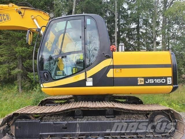 JCB JS 160 LC Paletli ekskavatörler