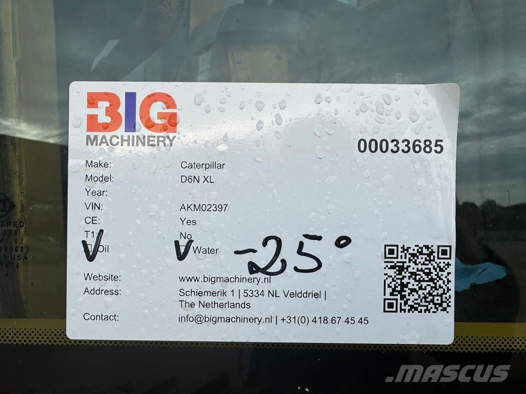 CAT D6N XL Paletli dozerler