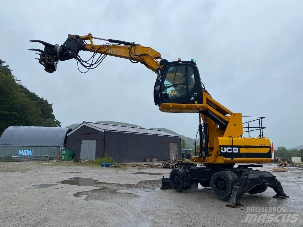 JCB JS 160 W Lastik tekerli ekskavatörler