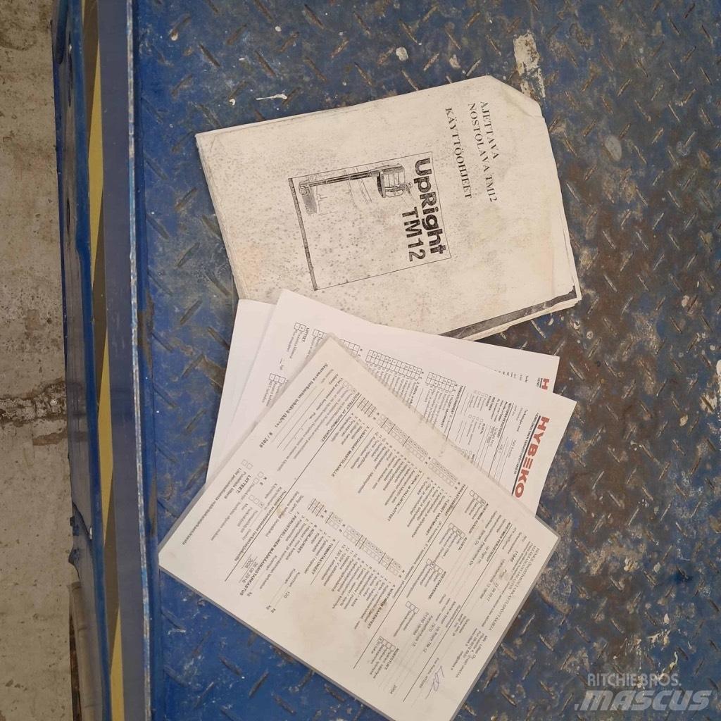 UpRight TM12 Makasli platformlar