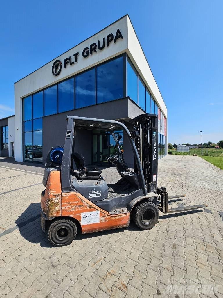 Toyota 02-8 FGKF 20 LPG'li forkliftler