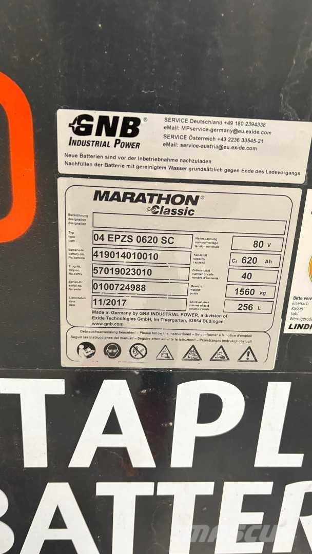 Linde E25/600H Elektrikli forkliftler