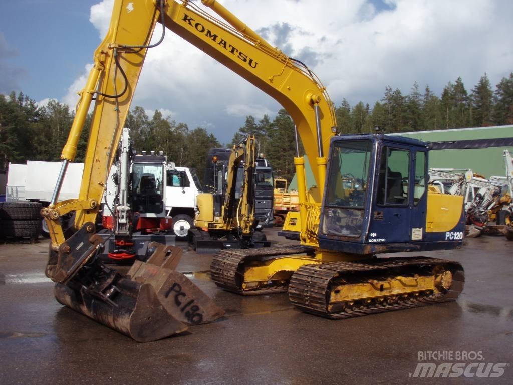 Komatsu PC120-5 Paletli ekskavatörler