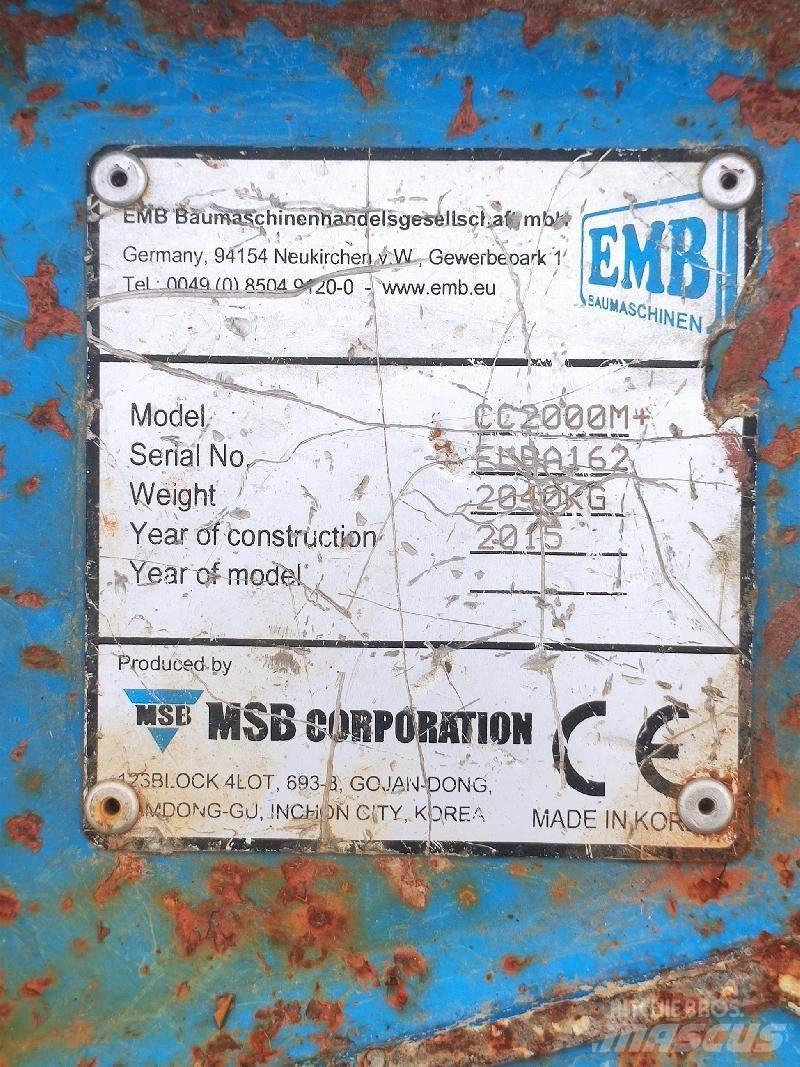 EMB CC2000M+ Kesici kafalar