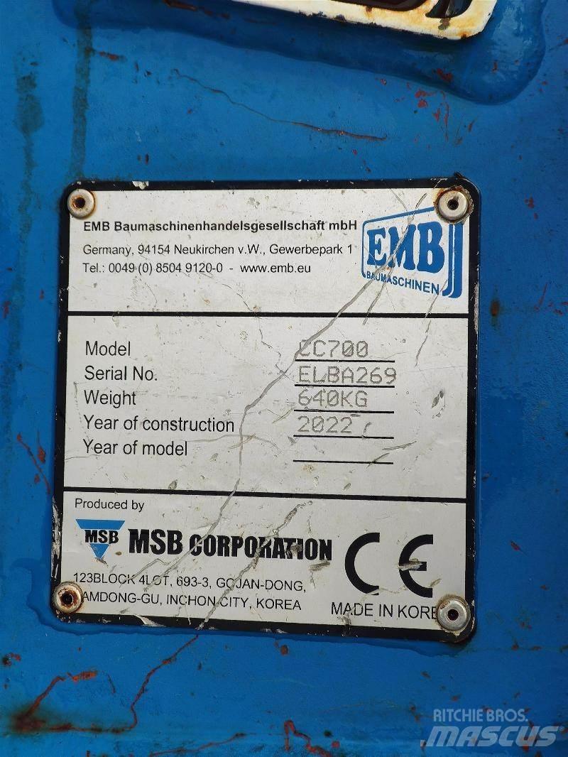  EMB CC700 Kesici kafalar