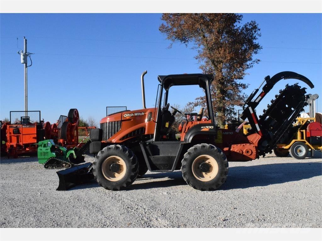 Ditch Witch RT100 Kanal kazma makinasi