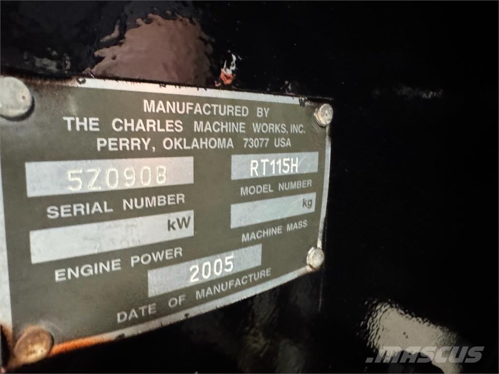 Ditch Witch RT115 Kanal kazma makinasi