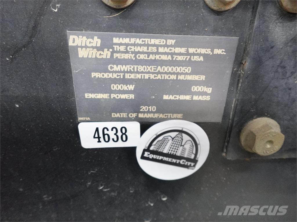 Ditch Witch RT80 Kanal kazma makinasi