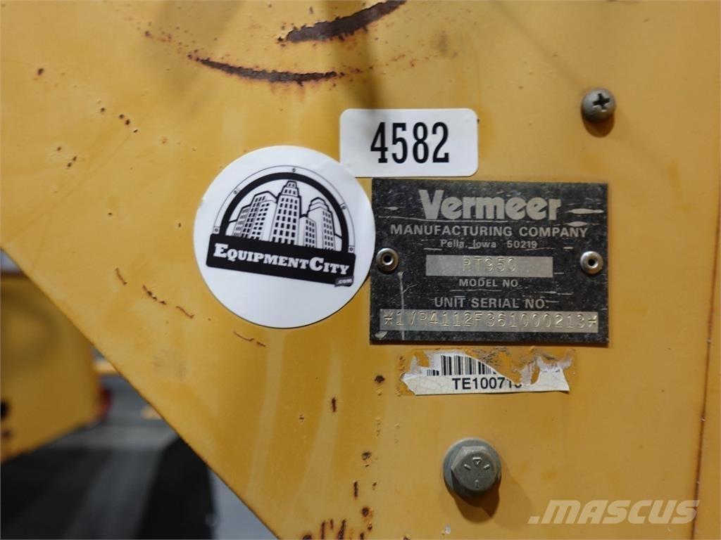 Vermeer RT950 Kanal kazma makinasi