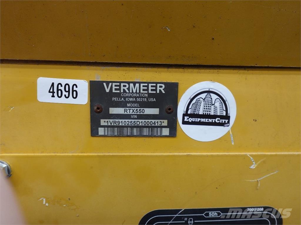 Vermeer RTX550 Kanal kazma makinasi