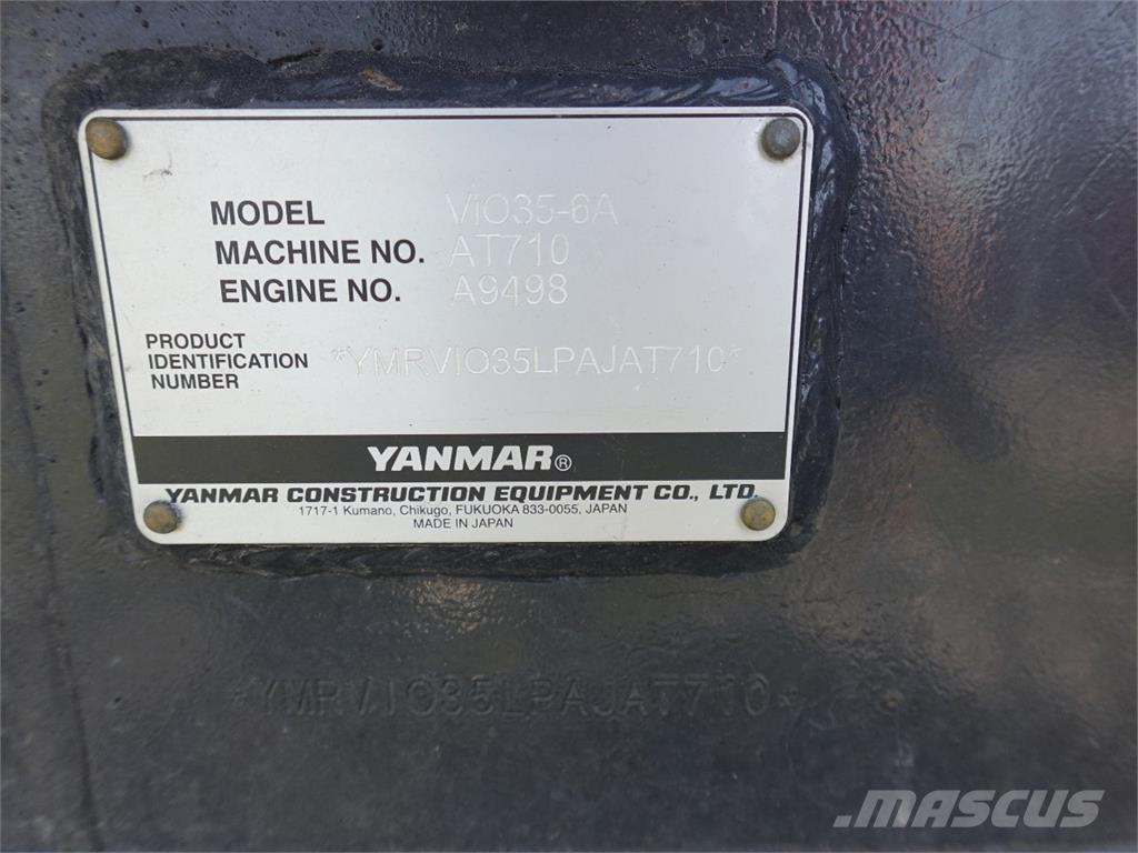 Yanmar VIO35 Diger aksam