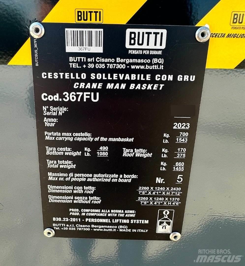 Butti 367FU Vinç parçalari