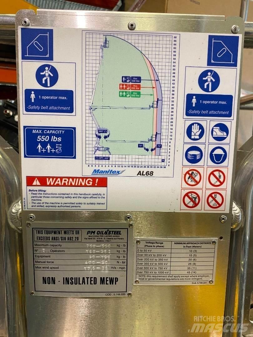 Manitex AL68 Diger vinçler