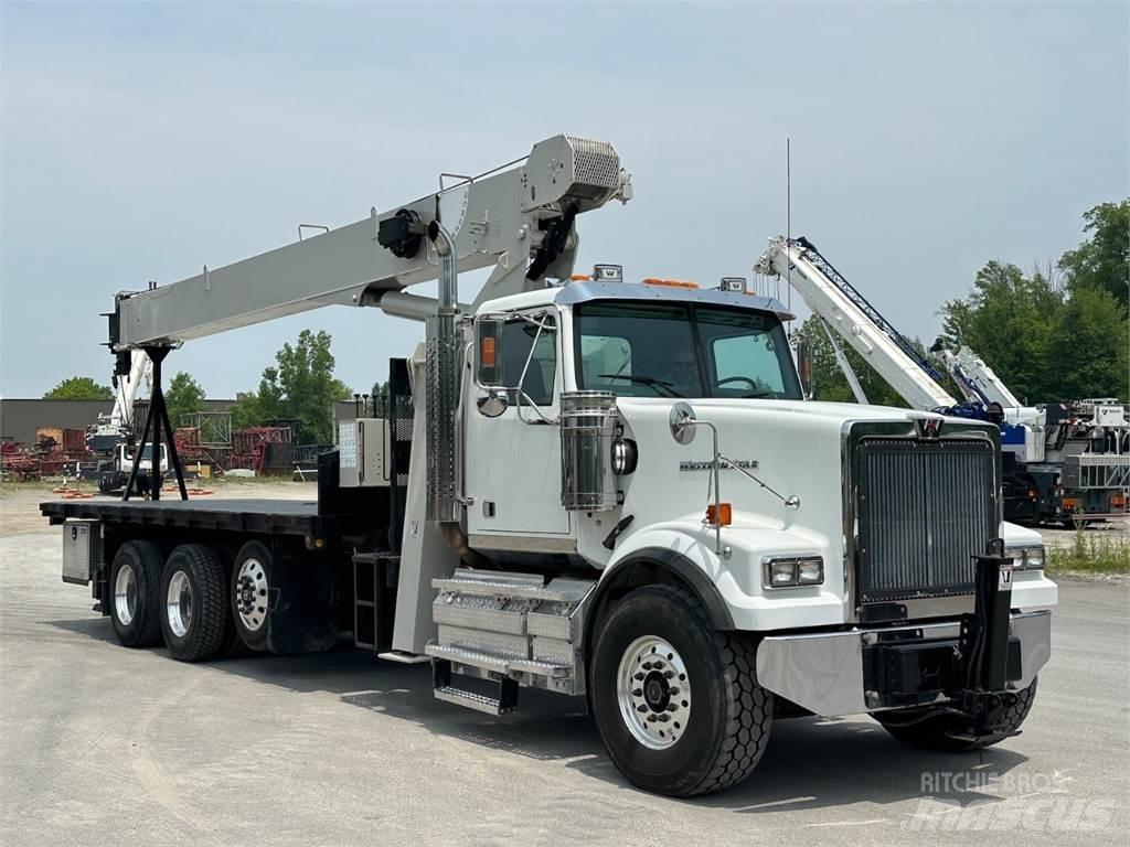 National 8100D Araç üzeri vinçler