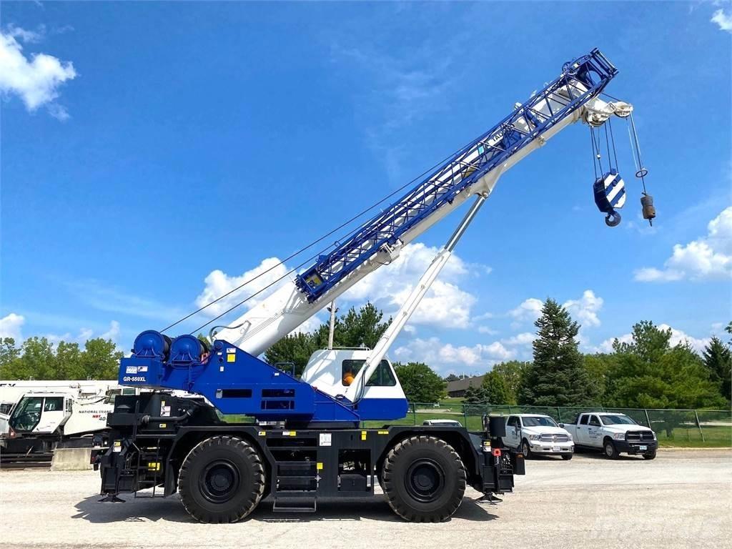 Tadano GR-550XL-3 Arazi Tipi Vinçler (RT)