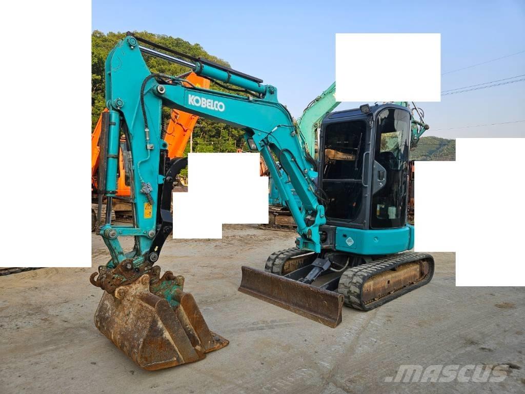 Kobelco SK35 Mini ekskavatörler, 7 tona dek