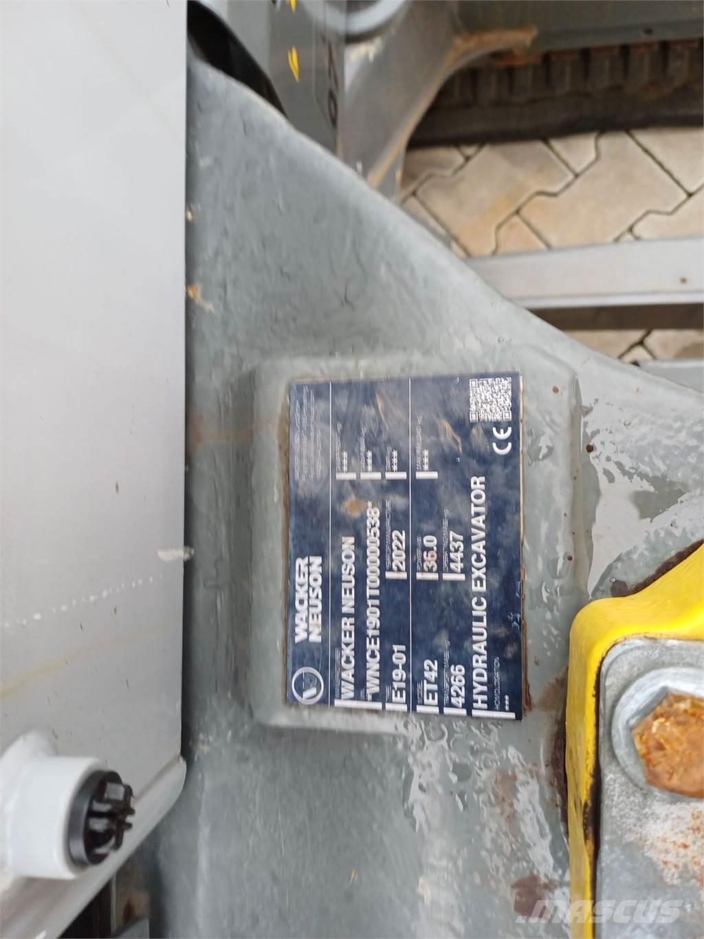 Wacker Neuson ET42 Paletli ekskavatörler