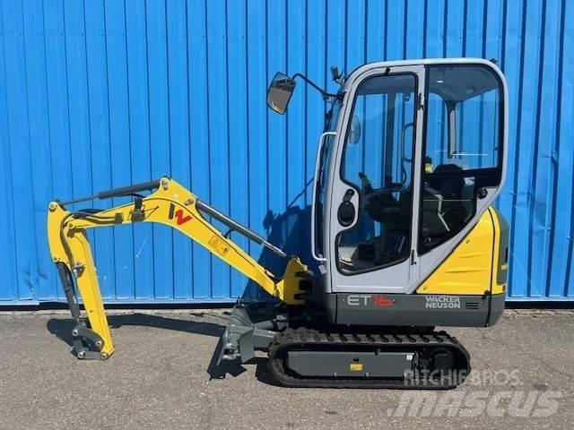 Wacker Neuson ET 16 Paletli ekskavatörler