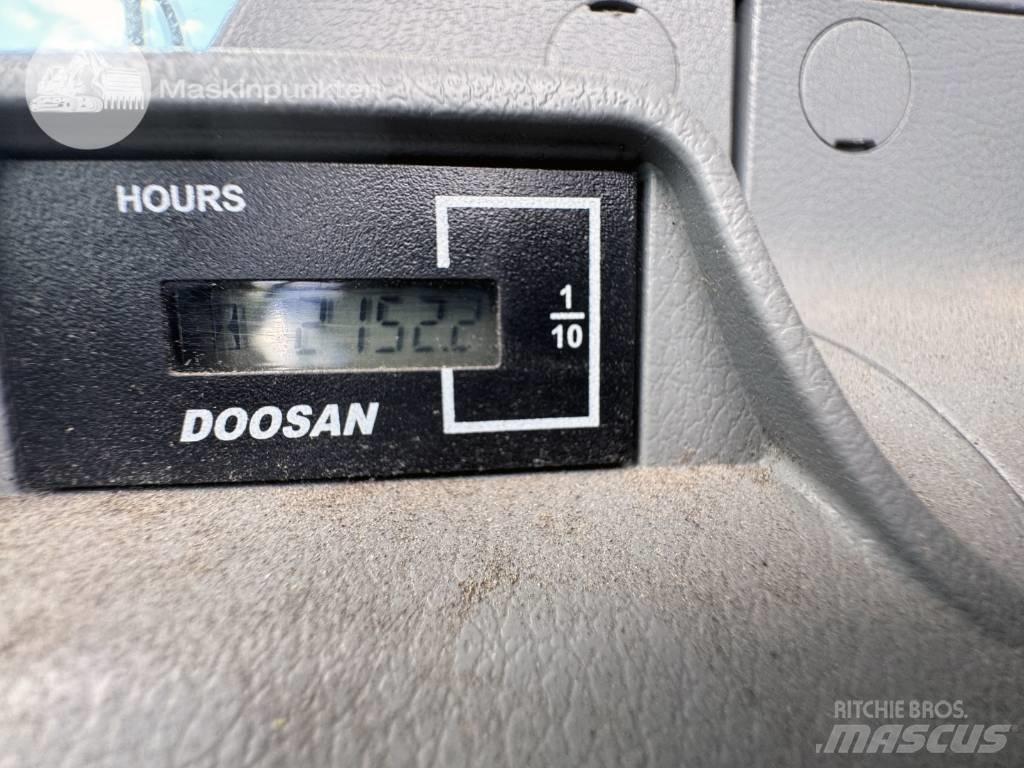 Doosan DX 160 W Lastik tekerli ekskavatörler