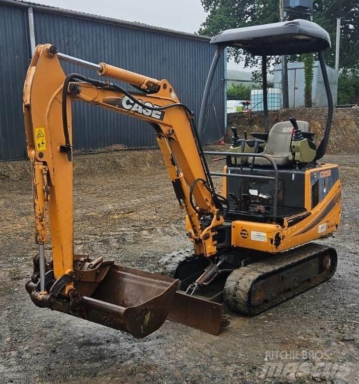 CASE CX 15 B Mini ekskavatörler, 7 tona dek