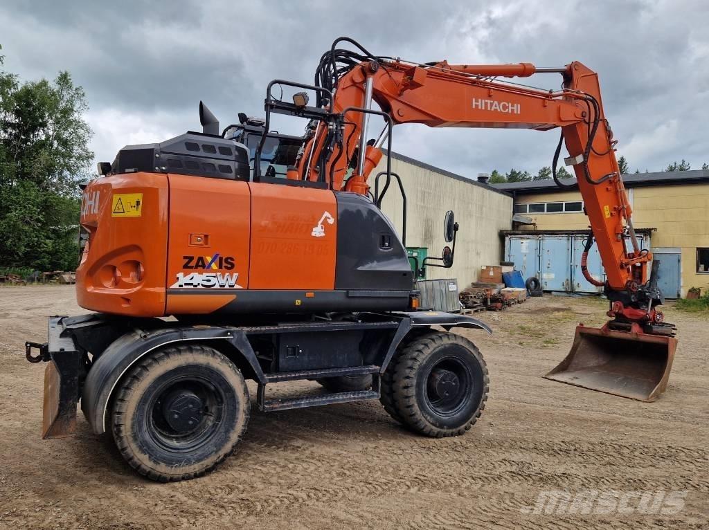 Hitachi ZX 145 W-6 Lastik tekerli ekskavatörler