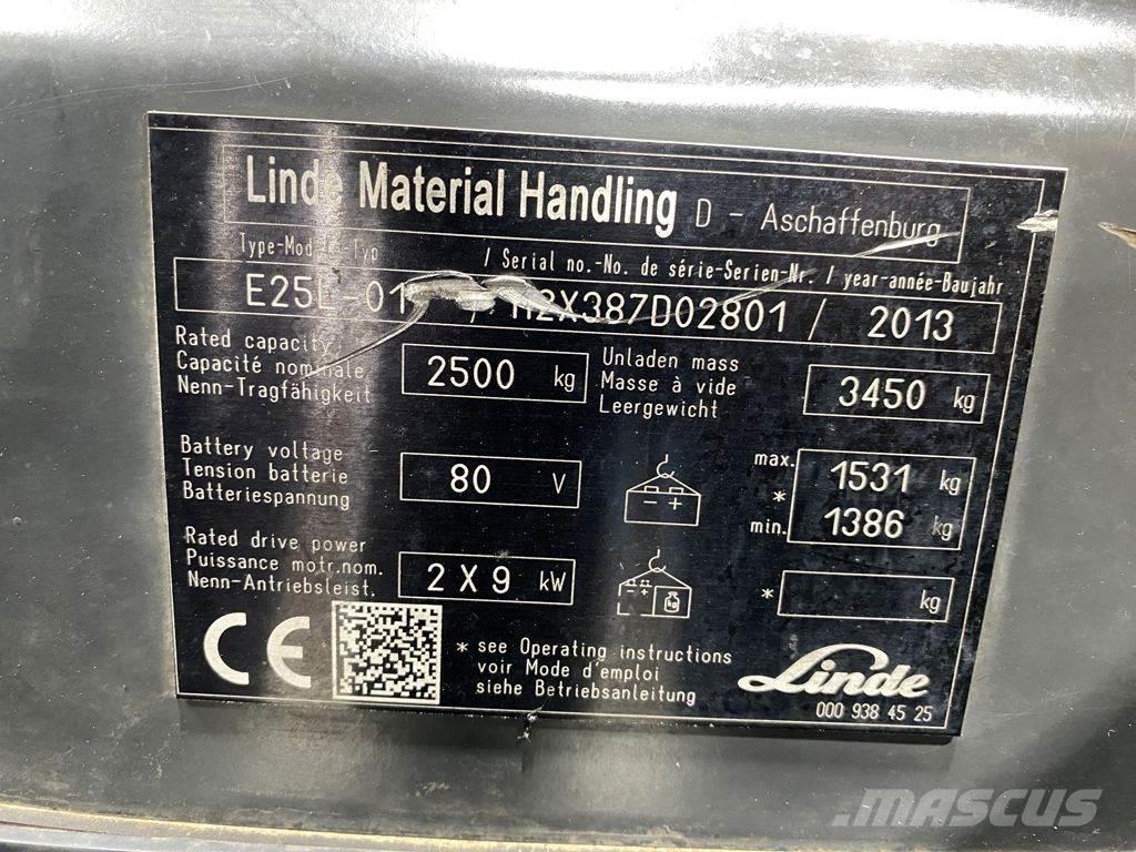 Linde E25L Diger