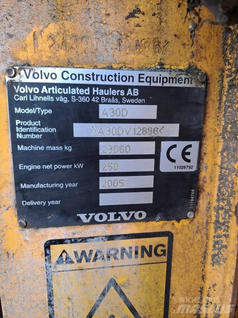 Volvo A 30 D Belden kirma kaya kamyonu
