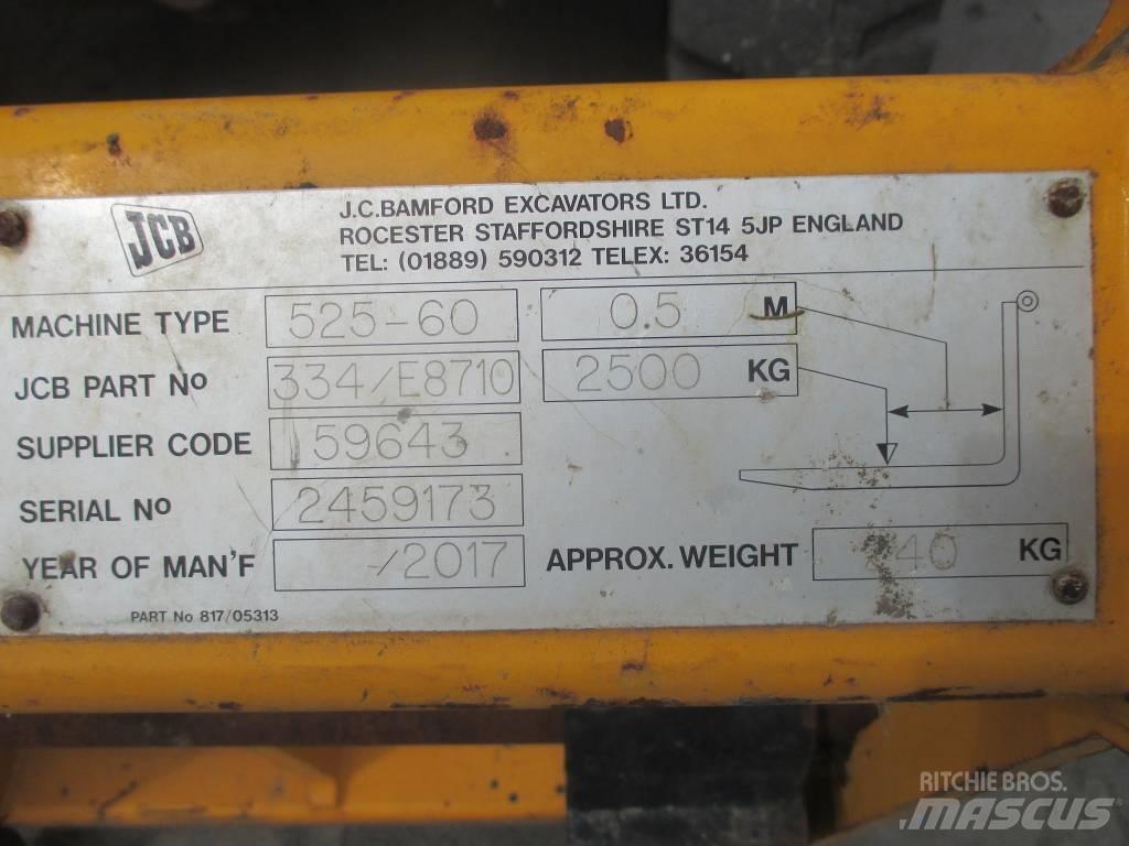 JCB 525-60 Teleskopik yükleyiciler