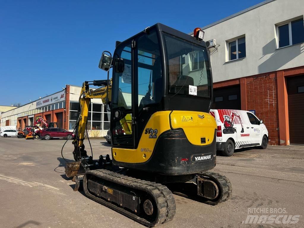 Yanmar SV 22 Mini ekskavatörler, 7 tona dek