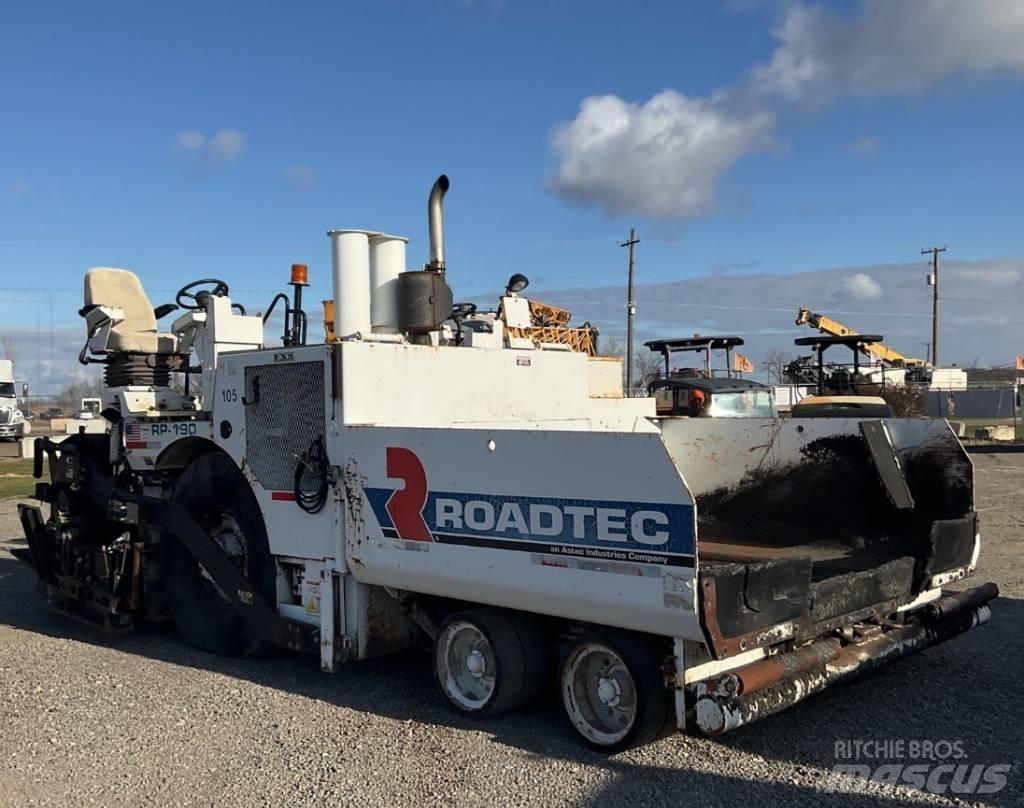 Roadtec RP190 Asfalt sericiler
