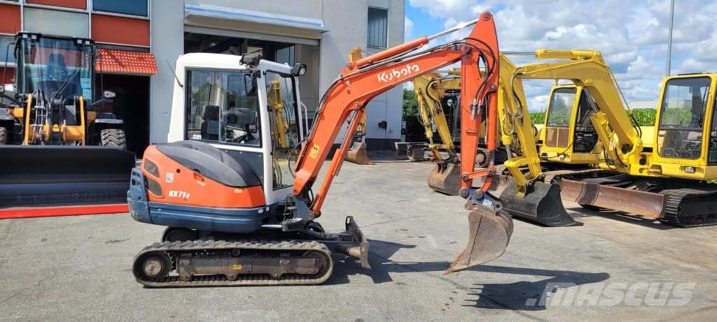 Kubota KX 71-3 Mini ekskavatörler, 7 tona dek