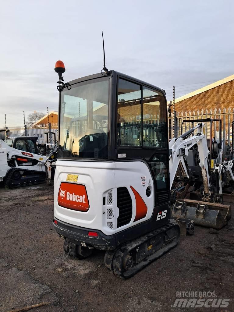 Bobcat E19 cabin Mini ekskavatörler, 7 tona dek