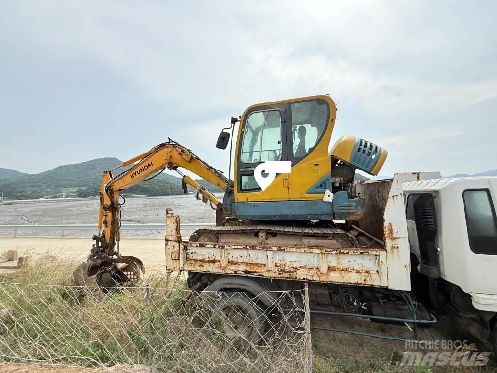 Hyundai Robex 55 Mini ekskavatörler, 7 tona dek