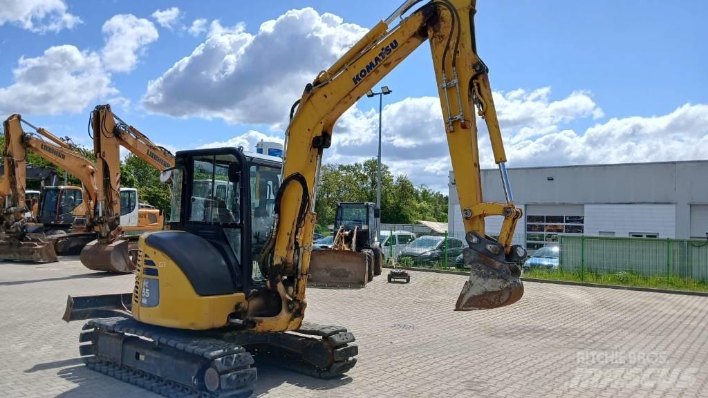 Komatsu PC 55 MR-2 Mini ekskavatörler, 7 tona dek