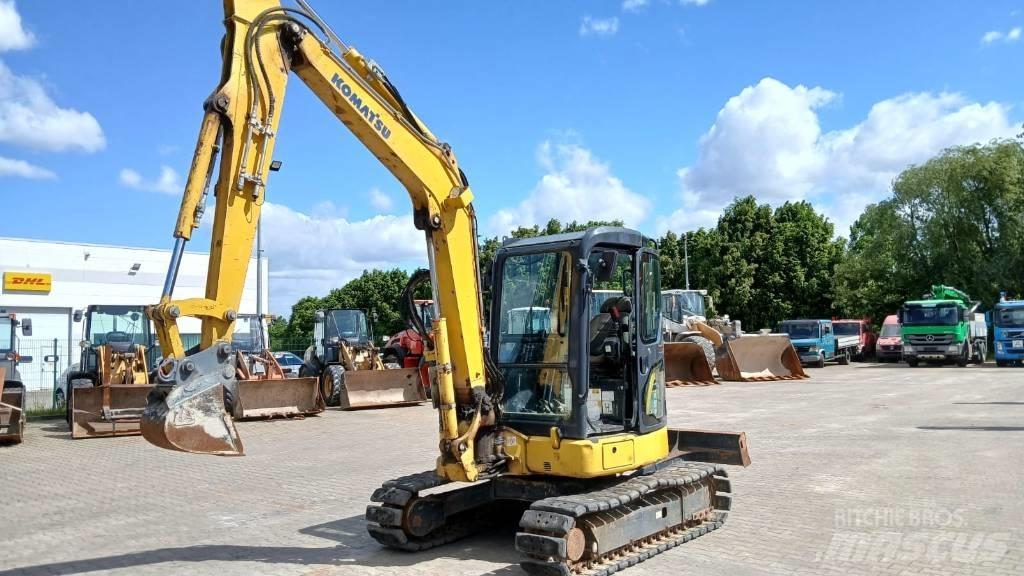 Komatsu PC 55 MR-2 Mini ekskavatörler, 7 tona dek